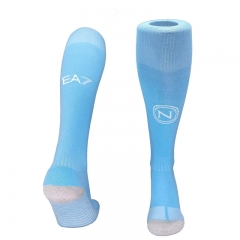 25-26 Napoli Home Blue  Soccer Socks