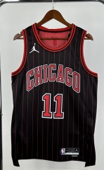2025 Flyer Version Chicago Bulls Black&Red #11 NBA Jersey-311