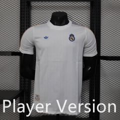 Player Version 25-26 Casual Style Real Madrid White Thailand Soccer Jersey-888
