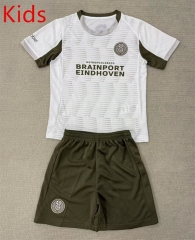 2025-26 PSV Eindhoven 3nd Away White Kids/Youth Soccer Uniform-AY