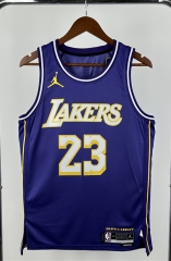 2025 flyer version Los Angeles Lakers Purple#23  NBA Jersey-311