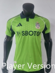 Player Version 2025-26 Fulham Away Green Thailand Soccer Jersey AAA-1959