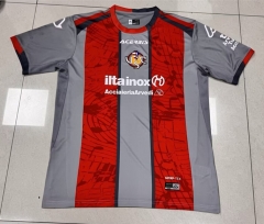 (S-4XL) 25-26 Cremonese  Home Grey&Red Thailand Soccer Jersey AAA-GB