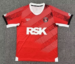 (S-4XL) 25-26 Charlton Home Red Thailand Soccer Jersey AAA-512