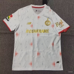 (S-4XL)2025-26 Deportivo Toluca FC  Away White  Thailand Soccer Jersey AAA-5378