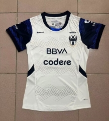 2024-2025 Monterrey  Away White Thailand Women Soccer Jersey AAA-6032