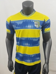25-26 Parma Calcio Away Yellow&Blue Thailand Soccer Jersey AAA-416