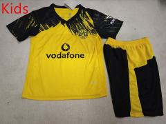 2025-2026 Borussia Dortmund Home Yellow Kids/Youth Soccer Uniform-507