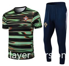 Player version 2025-26 Portugal Black  Thailand  Soccer Uniform-9926