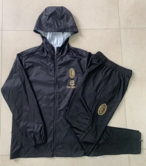 2025-26 AC milan Black Wind Coat Uniform With Hat-815