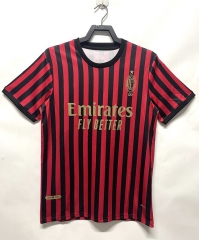 Retro Version 1899-1999 AC Milan Home Red&Black Thailand Soccer Jersey AAA-811