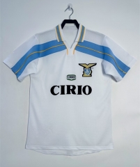 Retro Version 99-00  Lazio 2nd Away  White Thailand Soccer Jersey AAA-811