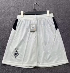 25-26 Borussia Mönchengladbach Home White Thailand Soccer Shorts-2886