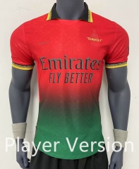 Player Version 2025-2026 Special Version AC Milan Red&Green Thailand Soccer Jersey AAA-2483