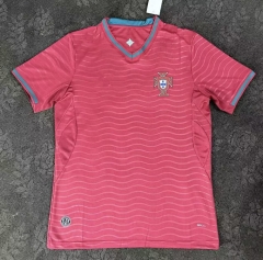 (s-4xl)2026-27 Portugal Home Red  Thailand Soccer jersey AAA-3348