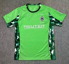 (s-4xl)2025-26 Borussia Mönchengladbach  Away Green Thailand Soccer Jersey AAA-417