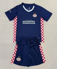 2025-26 PSV Eindhoven Away Royal Blue Soccer Uniform-AY