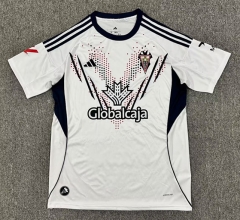 (s-4xl)2025-26 Albacete Balompié Home White Thailand Soccer Jersey AAA-512