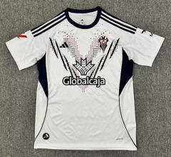 (s-4xl)2025-26 Albacete Balompié Home White Thailand Soccer Jersey AAA-512