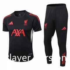 Player Version2025-26 Liverpool Black  Thailand Soccer Tracksuit-9926