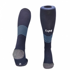 25-26 Olympique de Marseille Away Blue  Soccer Socks-4539
