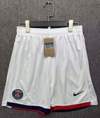 25-26 Paris SG  Away White Thailand Soccer Shorts