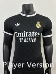 Player Version 25-26 Special Edition Real Madrid Black Thailand Soccer Jersey-6905