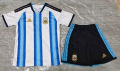 25-26 Argentina Home Blue&White Soccer Uniform-718