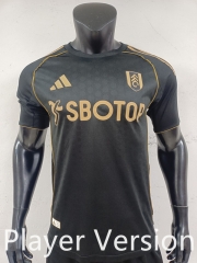 Player Version 2025-26 Fulham 2nd Away Black Thailand Soccer Jersey AAA-1959