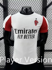 Player Version 2025-2026 AC Milan Away Red&White Thailand Soccer Jersey AAA-888