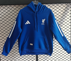2025-26 Liverpool Blue Thailand Soccer Tracksuit With Hat-LH