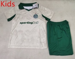 2025-2026 FIFA Club World Cup Palmeiras Light Yellow Kids/Youth Soccer Uniform-507