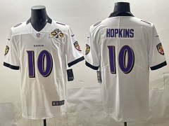 NFL Baltimore Ravens Second Generation White#10Jersey(logo2)-0840
