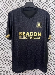 (S-4XL) 2025-26 Plymouth Argyle Away Black Thailand Soccer Jersey AAA-2044