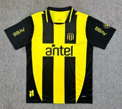 2025-26 CA Peñarol Home Yellow Thailand Soccer Jersey AAA-417