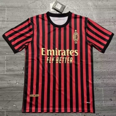Retro Version 18-19 AC Milan Home Red&Black Thailand Soccer Jersey AAA