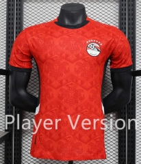 Player Version 2025-26 Egypt Home Red Thailand Soccer Jersey AAA-888
