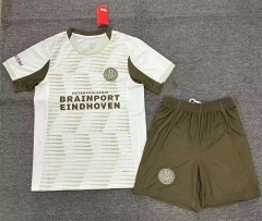 2025-2026 PSV Eindhoven 3rd Away White Soccer Uniform-7209