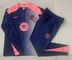 2025-2026 Barcelona Royal Blue Thailand Soccer Tracksuit-815