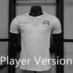 Player Version 2025-26 Egypt Away White Thailand Soccer Jersey AAA-888