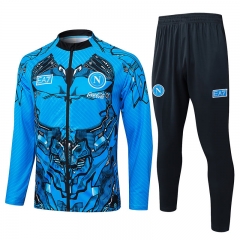2025-2026 Napoli Ink Jet Blue Thailand Soccer Jacket Uniform-815
