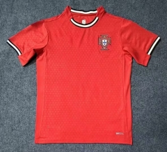 (S-4XL) 2025-2026 Portugal Home Red Thailand Soccer Jersey AAA-2483