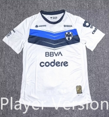 (S-4XL)Player Version 2025-26 Monterrey Away White Thailand Soccer Jersey AAA-4442