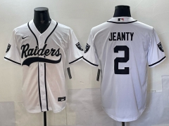 NFL  3rd Generation Joint Edition Las Vegas Raiders White#2 Jersey-0840