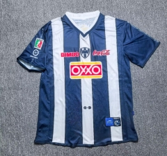 Retro Version 00-01 Monterrey Blue&White Thailand Soccer Jersey AAA-4442