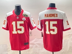 NFL Kansas City Chiefs Four generations Red #15 Jersey-0840