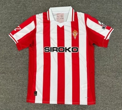 (S-4XL)25-26 Sporting de Gijón Red&White Thailand Soccer Jersey AAA-512