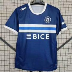 2025-26  CD Universidad Católica Away Blue Thailand Soccer Jersey AAA-2044