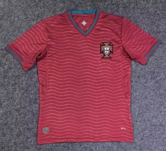 2025-26 Portugal Home Red  Thailand Soccer jersey AAA-9070