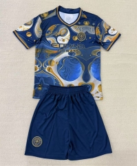 2025-26 Concept version Manchester City Blue Soccer Uniform-AY
